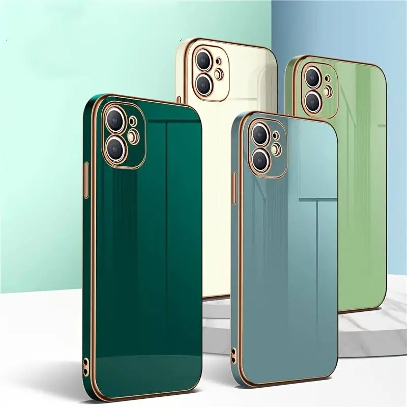 types of Color electroplated mobile phone case