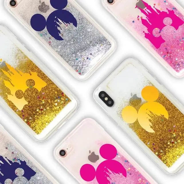 glitter mobile phone case