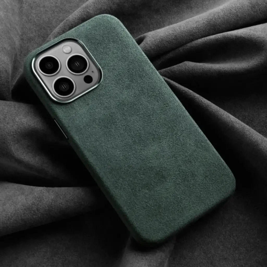 suede phone case