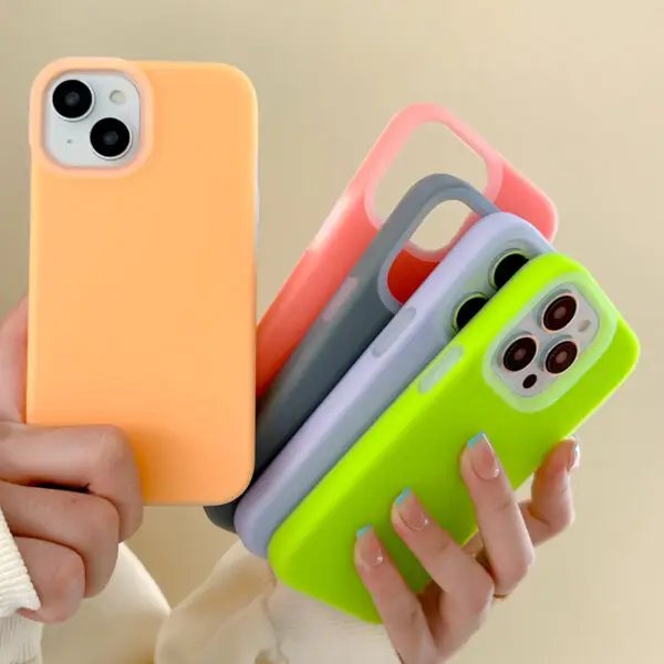 Jelly liquid silicone phone case