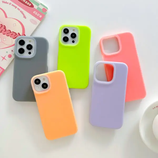 Jelly liquid silicone phone case