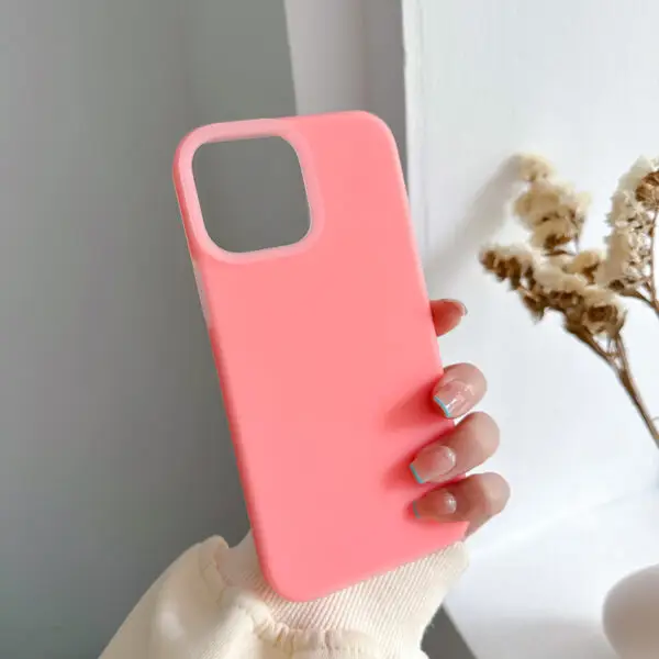 Jelly liquid silicone phone case