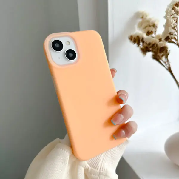 Jelly liquid silicone phone case